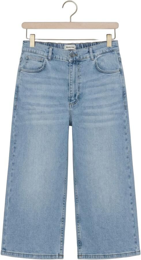 MODSTRÖM Modström Dames Jeans Vitomd Long Shorts Lichtblauw - Foto 4