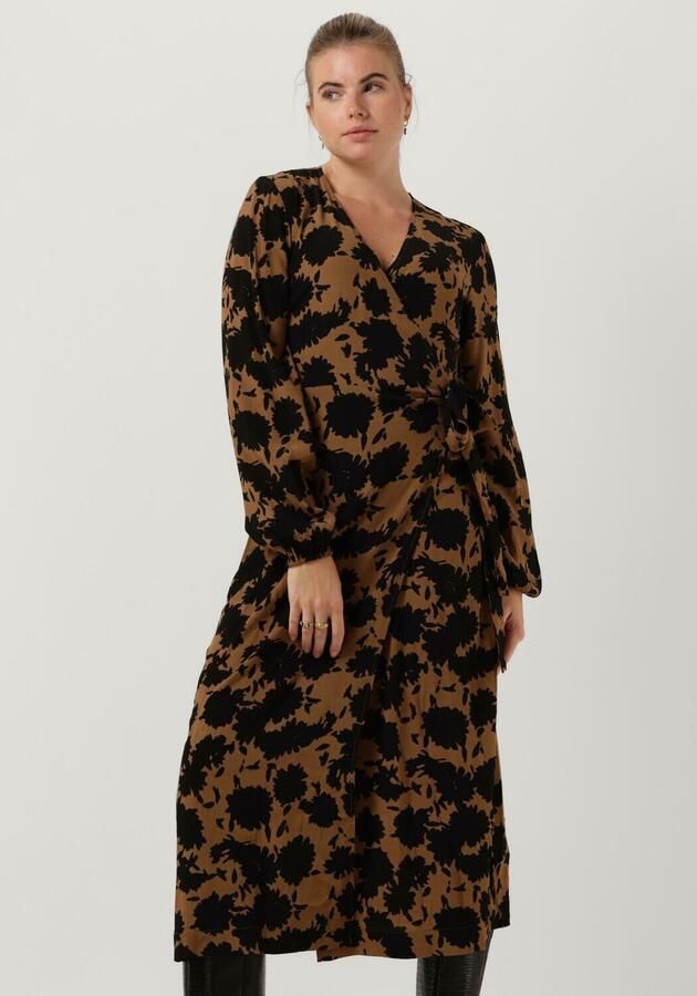 MODSTRÖM Modström Dames Jurken Allison Print Dress Bruin - Foto 3