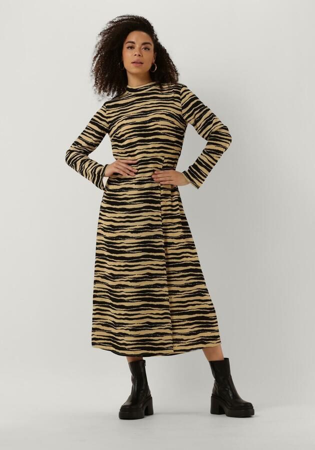 MODSTRÖM Modström Dames Jurken Becky Print Dress Beige - Foto 4