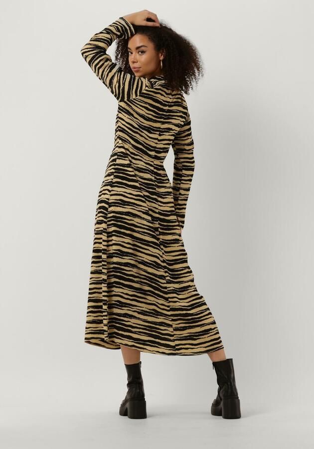 MODSTRÖM Modström Dames Jurken Becky Print Dress Beige
