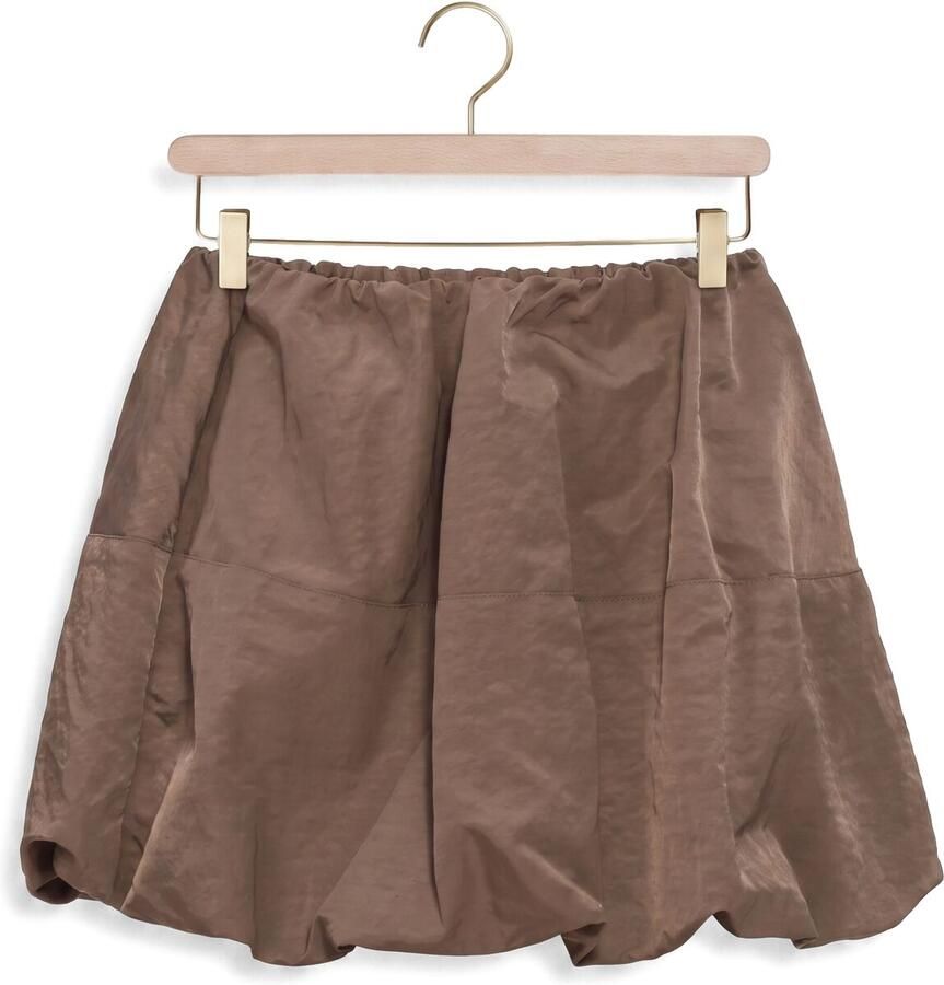 MODSTRÖM Modström Dames Rokken Cirkelmd Skirt Taupe - Foto 2