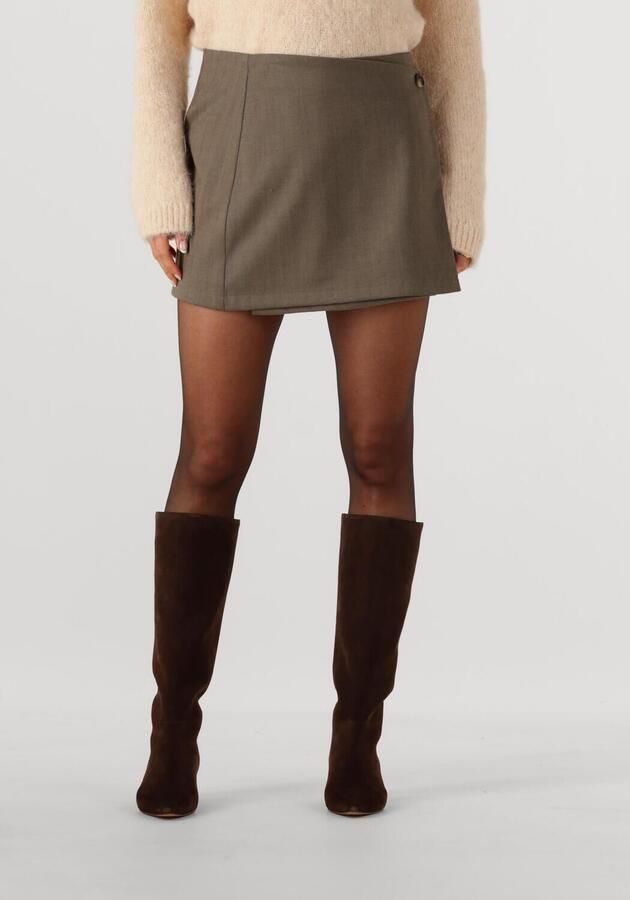 MODSTRÖM Modström Dames Rokken Pedromd Skirt Khaki - Foto 4