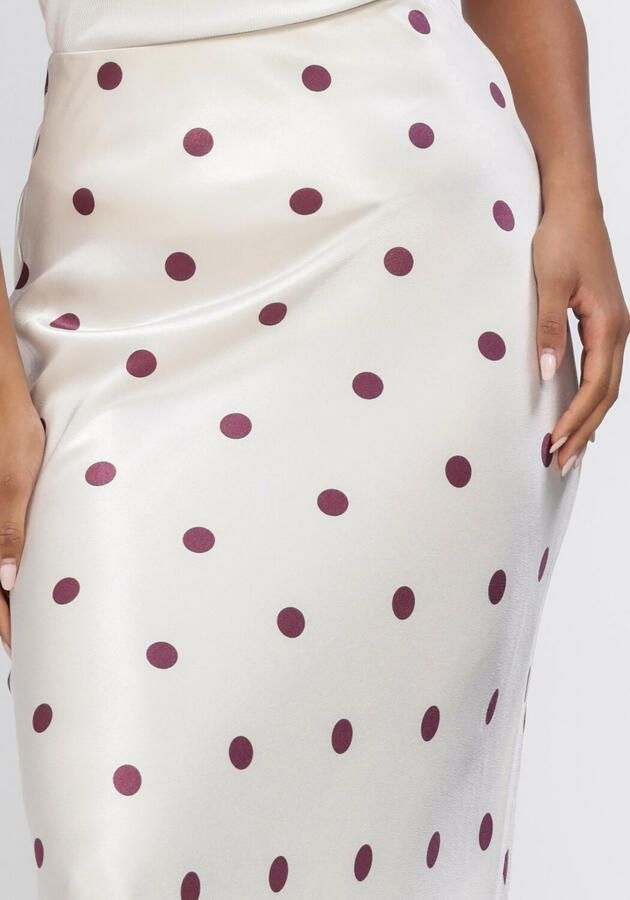 MODSTRÖM Modström Dames Rokken Vanjamd Print Skirt Creme - Foto 3