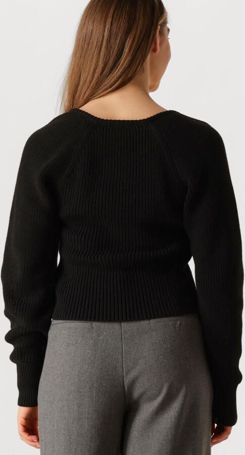 MODSTRÖM Modström Dames Tops & T-shirts Galenmd Short V-neck Zwart - Foto 3