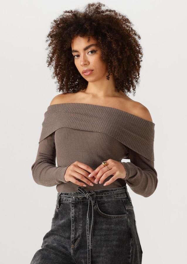 MODSTRÖM Modström Dames Tops & T-shirts Garymd Top Bruin - Foto 4