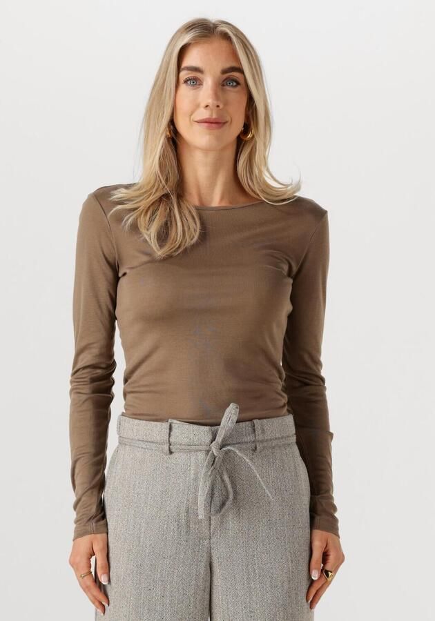 MODSTRÖM Modström Dames Tops & T-shirts Harpermd Ls Top Bruin - Foto 4