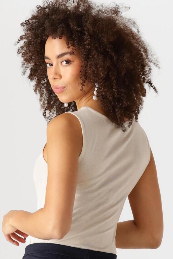 MODSTRÖM Modström Dames Tops & T-shirts Harpermd Top Beige - Foto 2