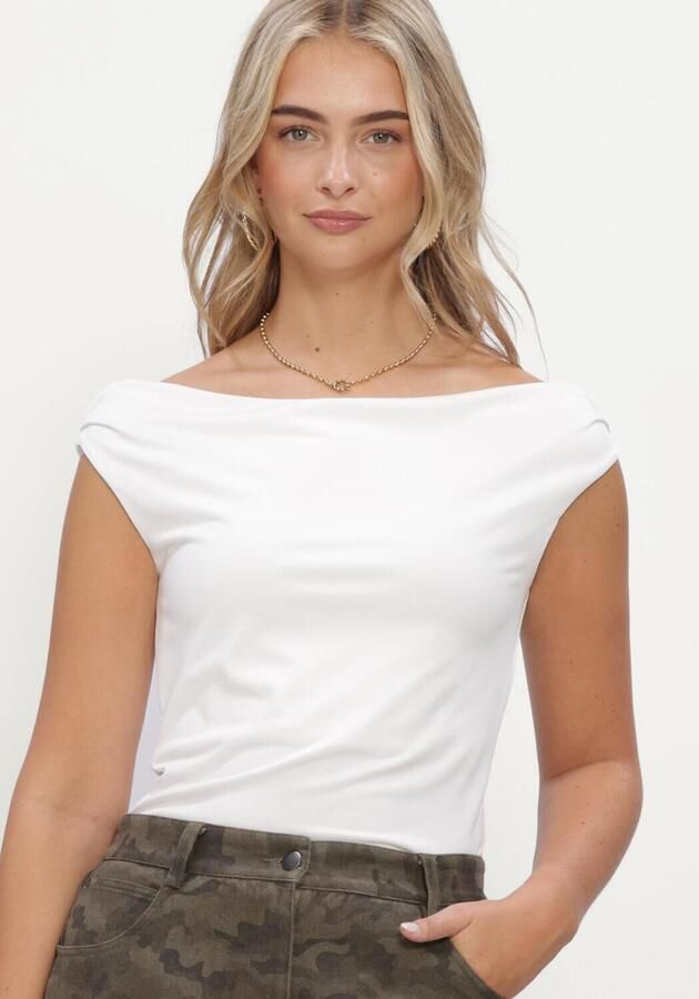 MODSTRÖM Modström Dames Tops & T-shirts Himamd Off-shoulder Top Wit - Foto 3