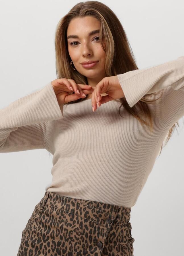 MODSTRÖM Modström Dames Tops & T-shirts Hirokimd O-neck Beige - Foto 4