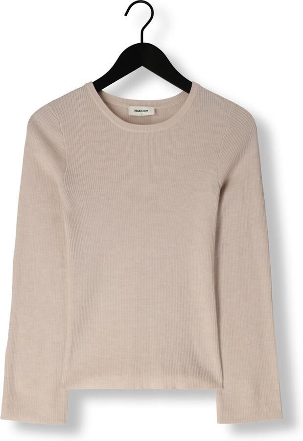 MODSTRÖM Modström Dames Tops & T-shirts Hirokimd O-neck Beige - Foto 3
