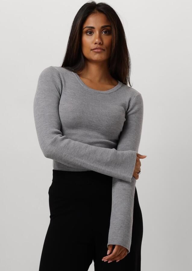 MODSTRÖM Modström Dames Tops & T-shirts Hirokimd O-neck Grijs - Foto 4