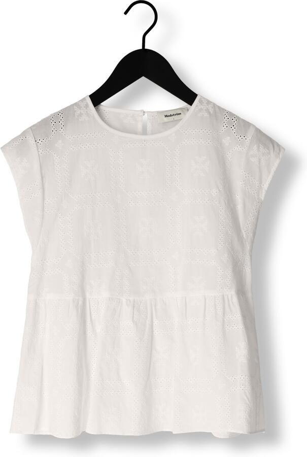 MODSTRÖM Modström Dames Tops & T-shirts Hollynmd Top Wit - Foto 3