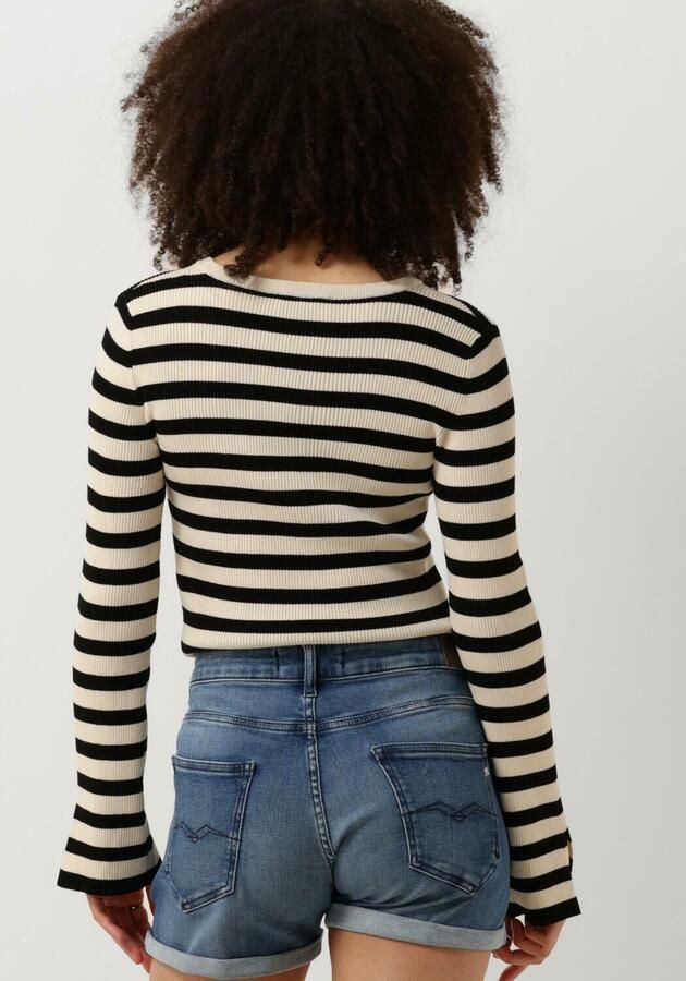 MODSTRÖM Modström Dames Tops & T-shirts Ibrahimmd O-neck Gebroken Wit