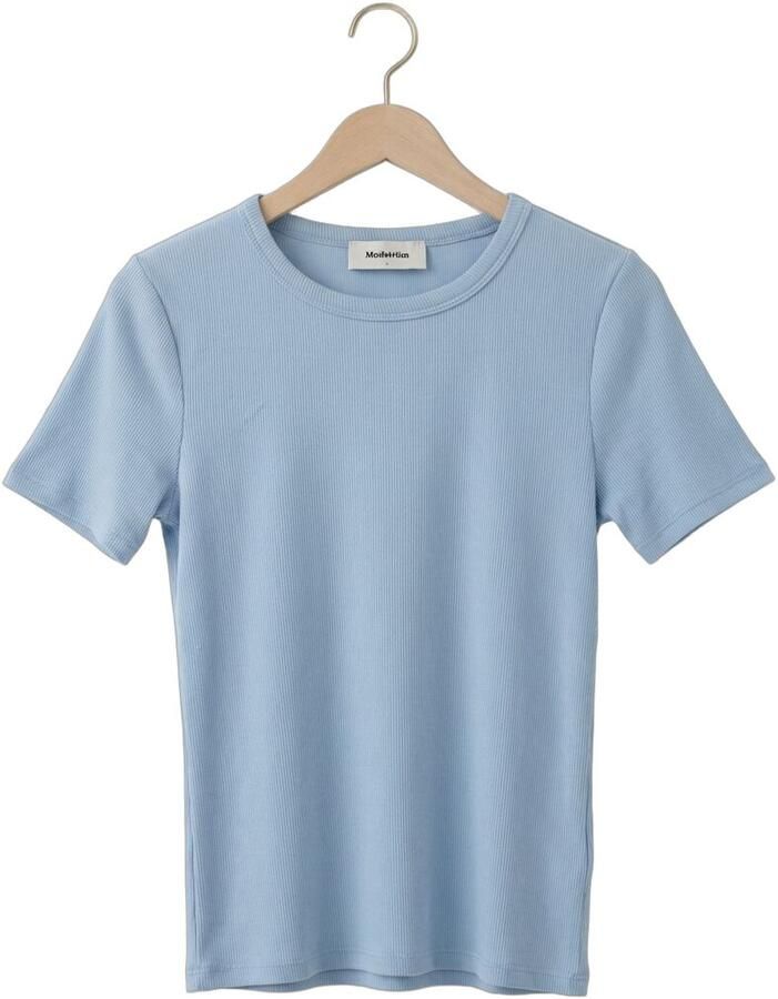 MODSTRÖM Modström Dames Tops & T-shirts Igormd Short T-shirt Lichtblauw - Foto 2