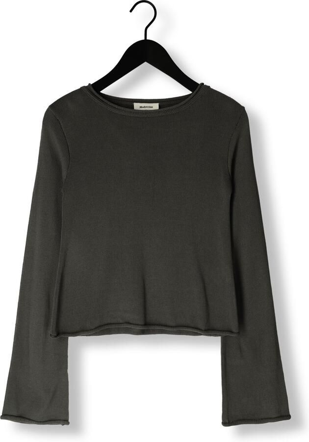 MODSTRÖM Modström Dames Tops & T-shirts Ivonnemd Flared O-neck Groen - Foto 2