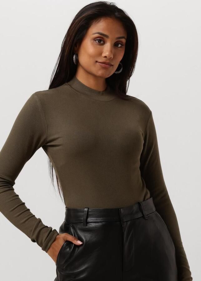 MODSTRÖM Modström Dames Tops & T-shirts Krown Ls -neck Grijs - Foto 4