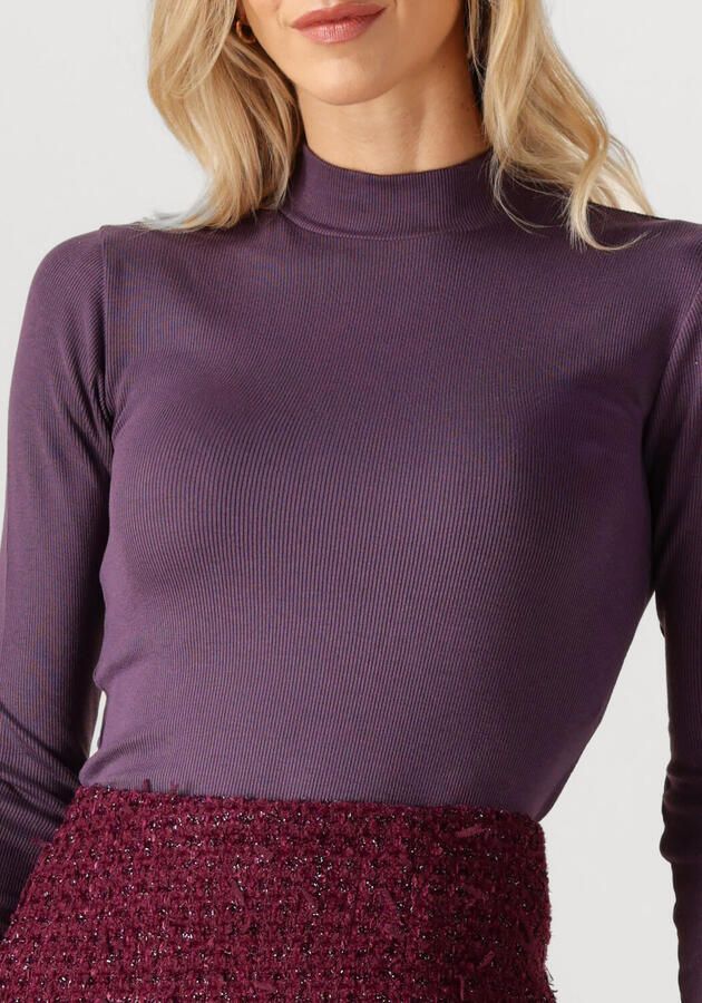 MODSTRÖM Modström Dames Tops & T-shirts Krown Ls T-neck Bordeaux - Foto 2