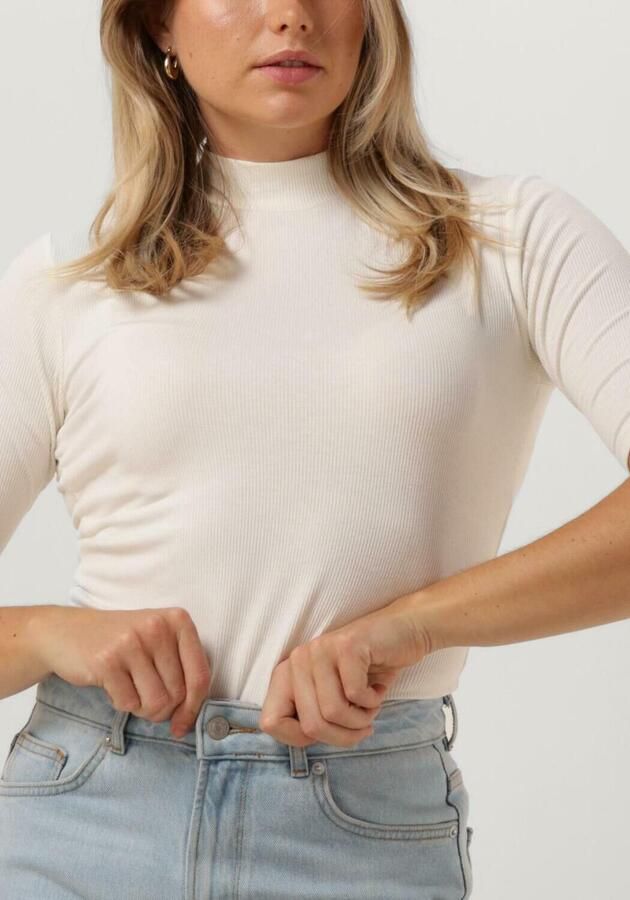 MODSTRÖM Modström Dames Tops & T-shirts Krown T-shirt Gebroken Wit