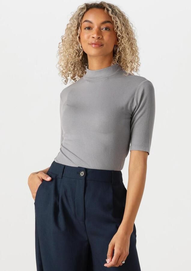 MODSTRÖM Modström Dames Tops & T-shirts Krown T-shirt Lichtgrijs - Foto 4