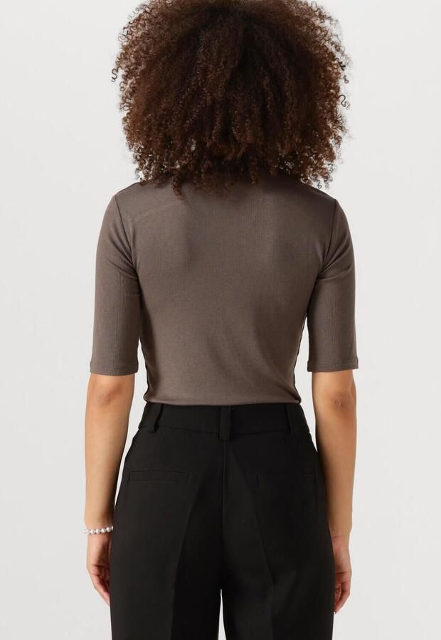 MODSTRÖM Modström Dames Tops & T-shirts Krown T-shirt Taupe - Foto 2