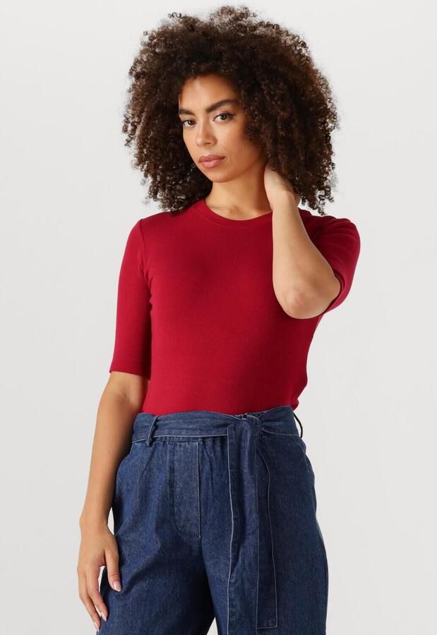 MODSTRÖM Modström Dames Tops & T-shirts Krownmd O-neck T-shirt Rood - Foto 4