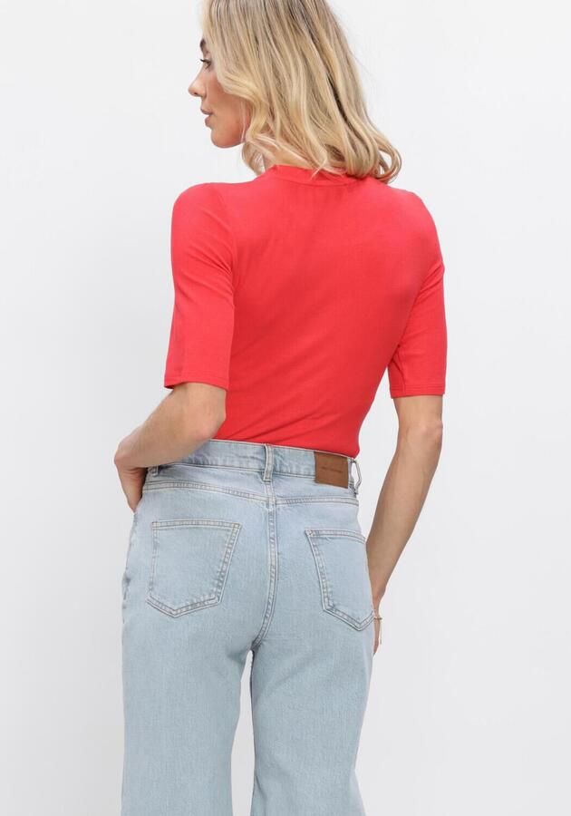MODSTRÖM Modström Dames Tops & T-shirts Krownmd O-neck T-shirt Rood - Foto 2