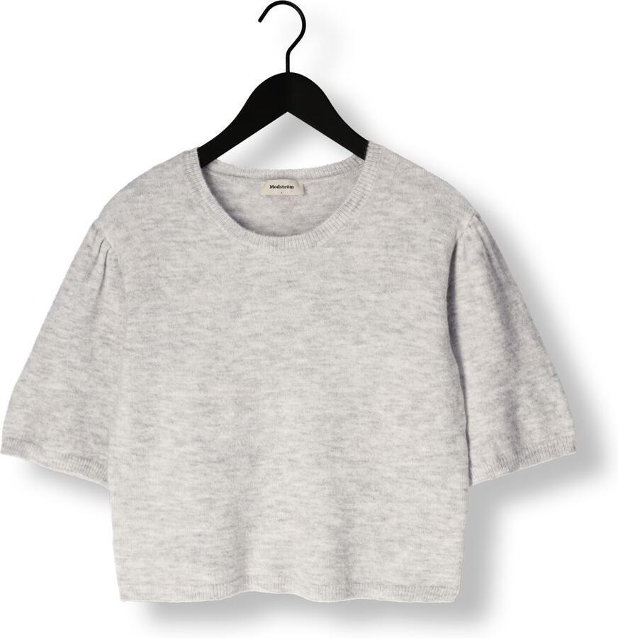 MODSTRÖM Modström Dames Tops & T-shirts Petronellamd Ss O-neck Grijs