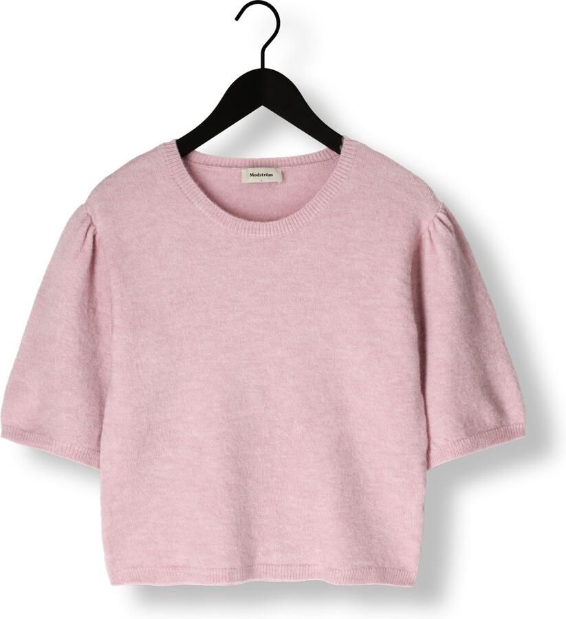 MODSTRÖM Modström Dames Tops & T-shirts Petronellamd Ss O-neck Roze