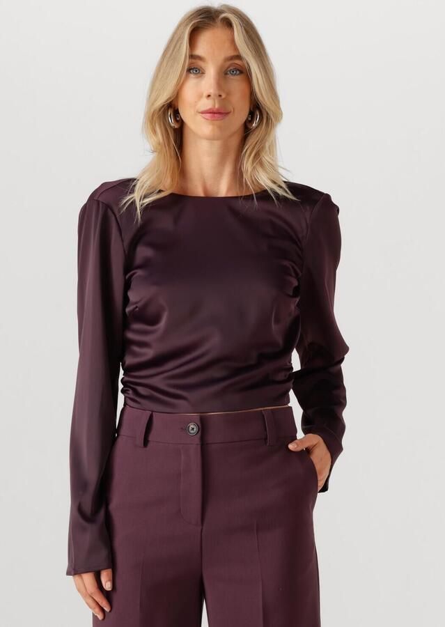 MODSTRÖM Modström Dames Tops & T-shirts Tailormd Ls Top Paars - Foto 4