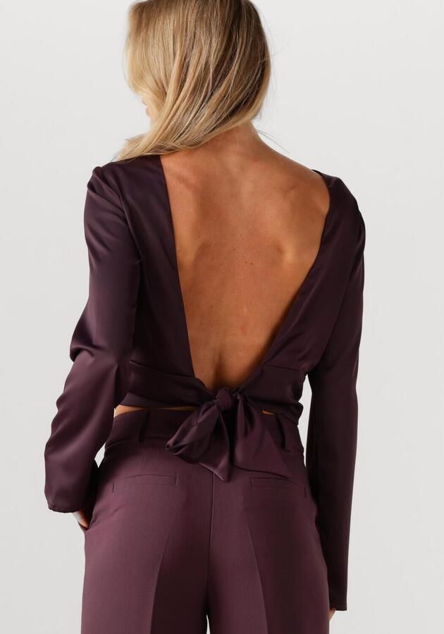 MODSTRÖM Modström Dames Tops & T-shirts Tailormd Ls Top Paars - Foto 2