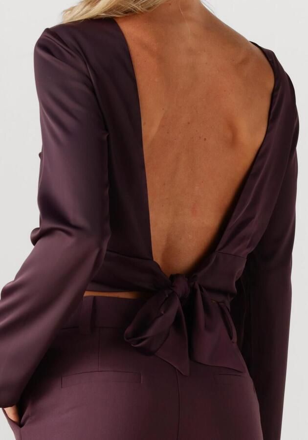 MODSTRÖM Modström Dames Tops & T-shirts Tailormd Ls Top Paars - Foto 3