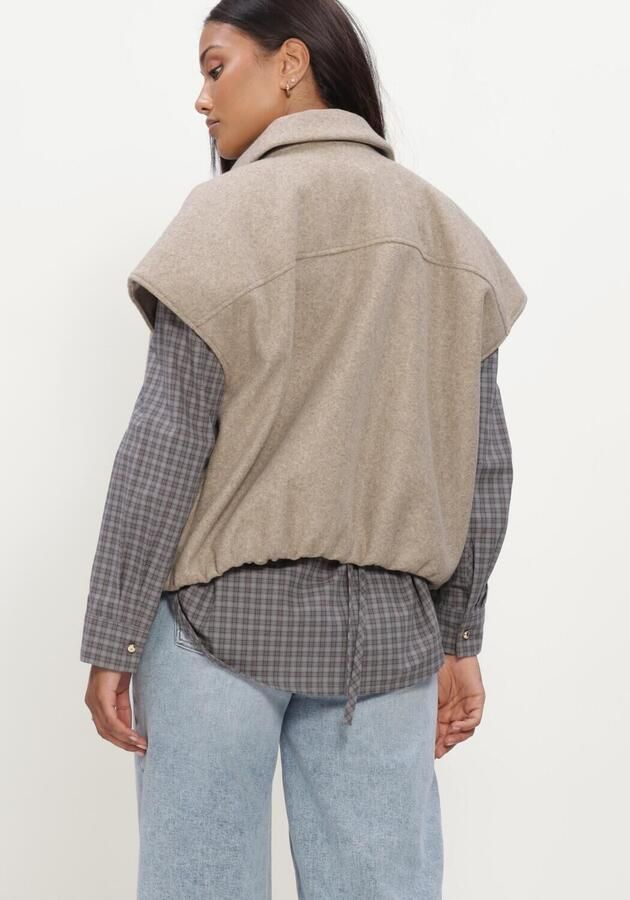 MODSTRÖM Modström Dames Truien & Vesten Cleamd Vest Beige - Foto 3