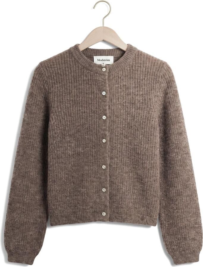 MODSTRÖM Modström Dames Truien & Vesten Crismd Cardigan Bruin - Foto 2