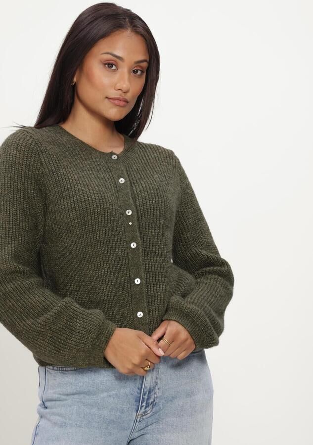 MODSTRÖM Modström Dames Truien & Vesten Crismd Cardigan Donkergroen - Foto 2