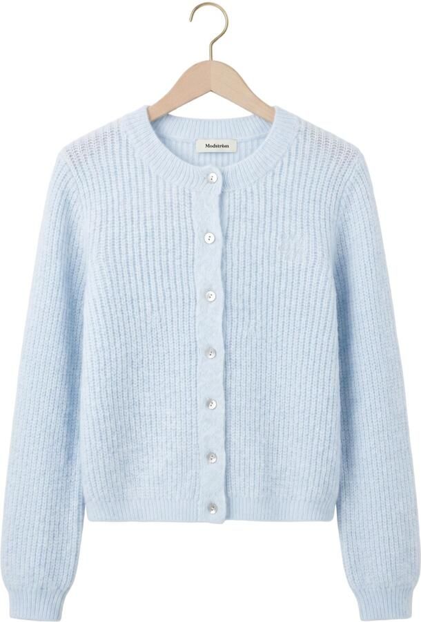 MODSTRÖM Modström Dames Truien & Vesten Crismd Cardigan Lichtblauw - Foto 4