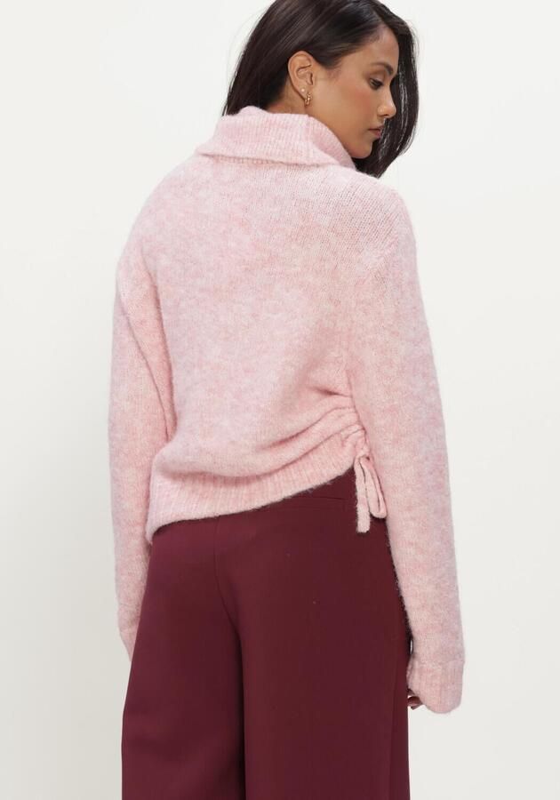 MODSTRÖM Modström Dames Truien & Vesten Dictemd Rollneck Lichtroze - Foto 3
