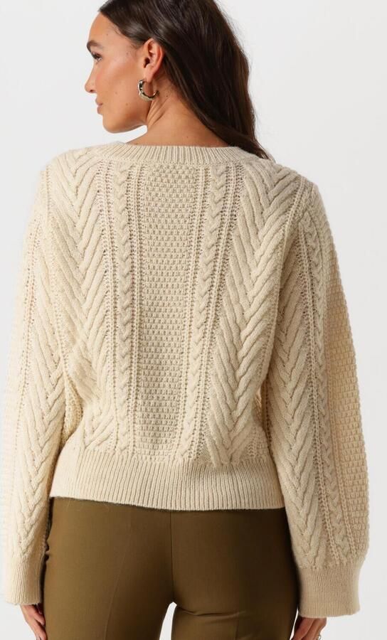 MODSTRÖM Modström Dames Truien & Vesten Grannonmd O-neck Beige - Foto 3