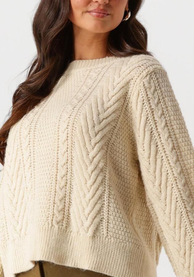 MODSTRÖM Modström Dames Truien & Vesten Grannonmd O-neck Beige - Foto 2