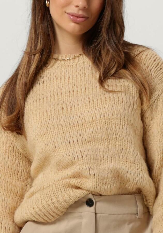 MODSTRÖM Modström Dames Truien & Vesten Grovermd O-neck Creme - Foto 2