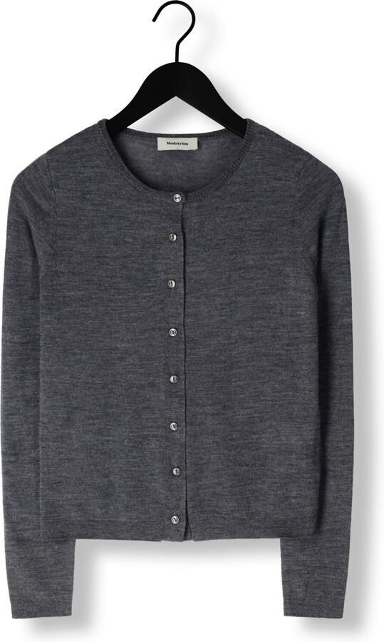 MODSTRÖM Modström Dames Truien & Vesten Hirokimd Short Cardigan Grijs - Foto 3
