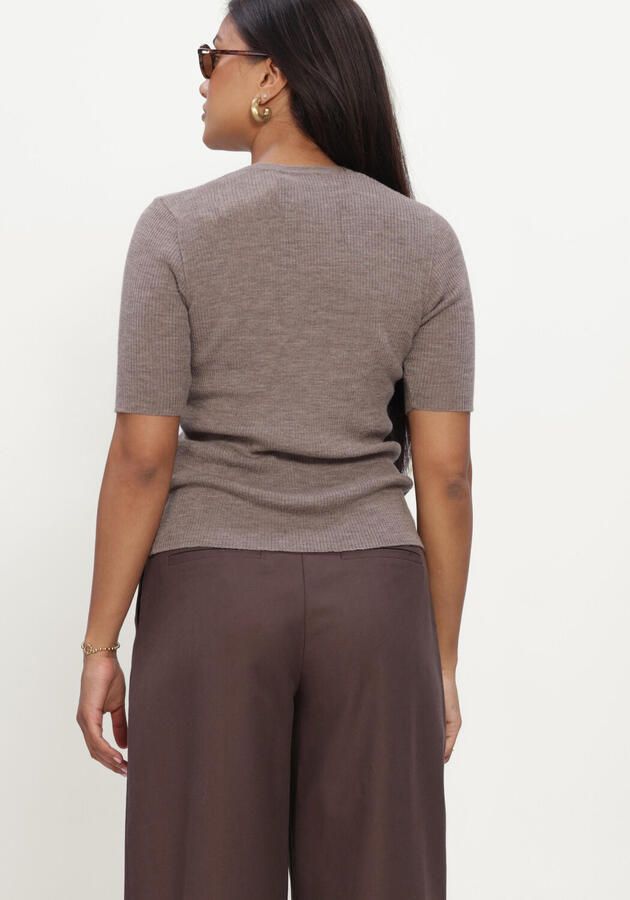 MODSTRÖM Modström Dames Truien & Vesten Hirokimd Ss Cardigan Taupe - Foto 3