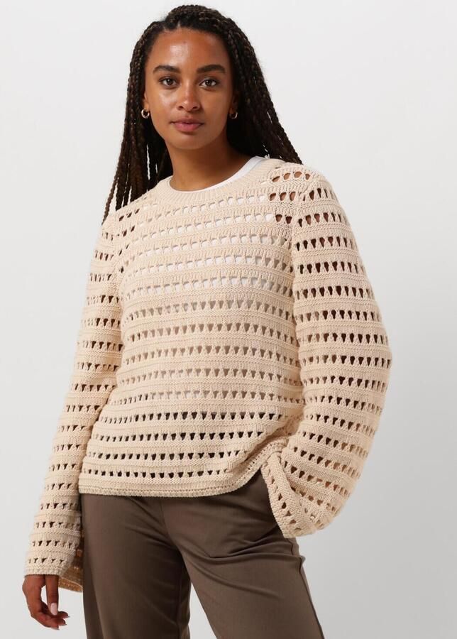 MODSTRÖM Modström Dames Truien & Vesten Kolbymd O-neck Zand - Foto 4