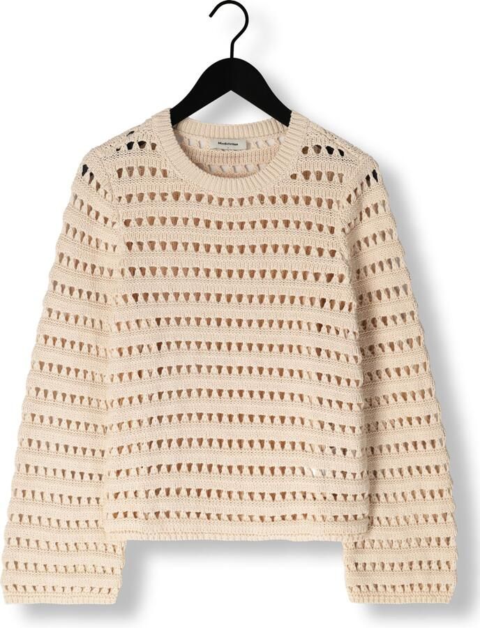 MODSTRÖM Modström Dames Truien & Vesten Kolbymd O-neck Zand