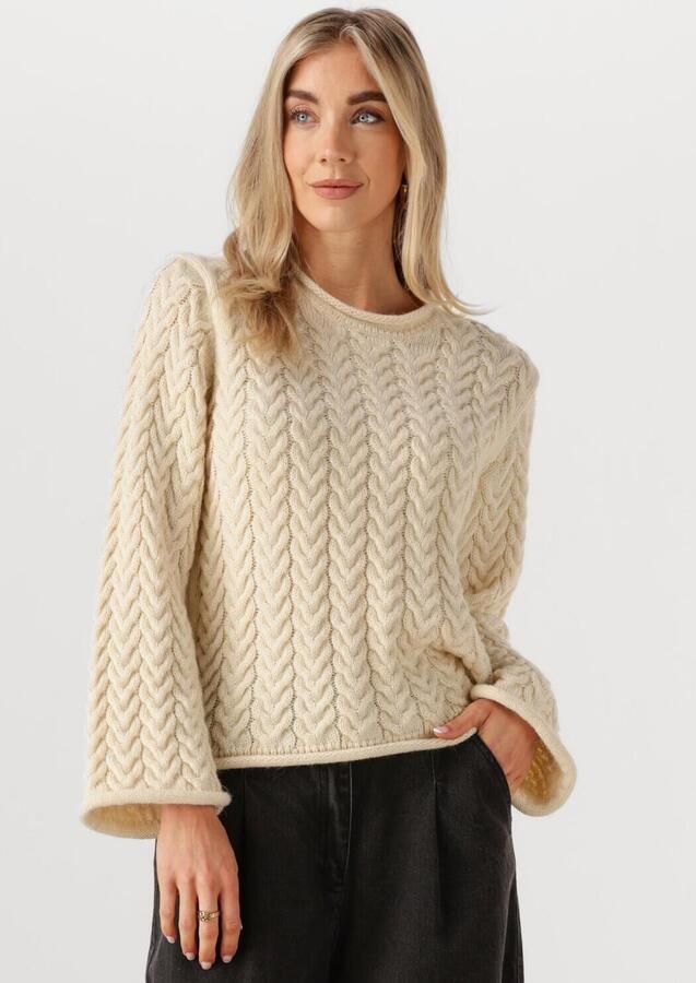 MODSTRÖM Modström Dames Truien & Vesten Kurtismd O-neck Ecru - Foto 4