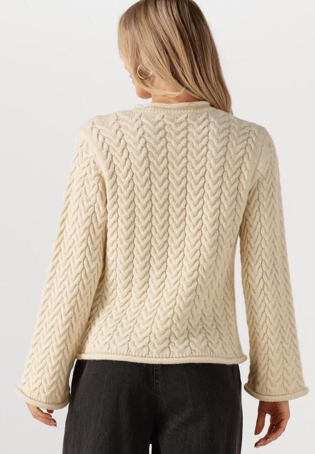 MODSTRÖM Modström Dames Truien & Vesten Kurtismd O-neck Ecru - Foto 3