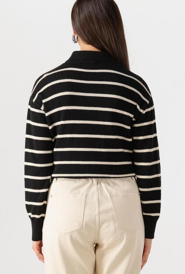 MODSTRÖM Modström Dames Truien & Vesten Malvamd Stripe Polo Zwart - Foto 2