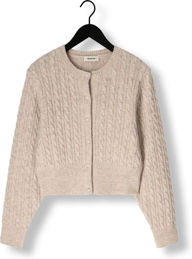 MODSTRÖM Modström Dames Truien & Vesten Pammiemd Cardigan Beige