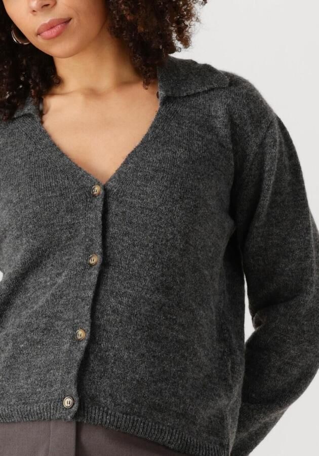 MODSTRÖM Modström Dames Truien & Vesten Patrickmd Cardigan Grijs - Foto 3