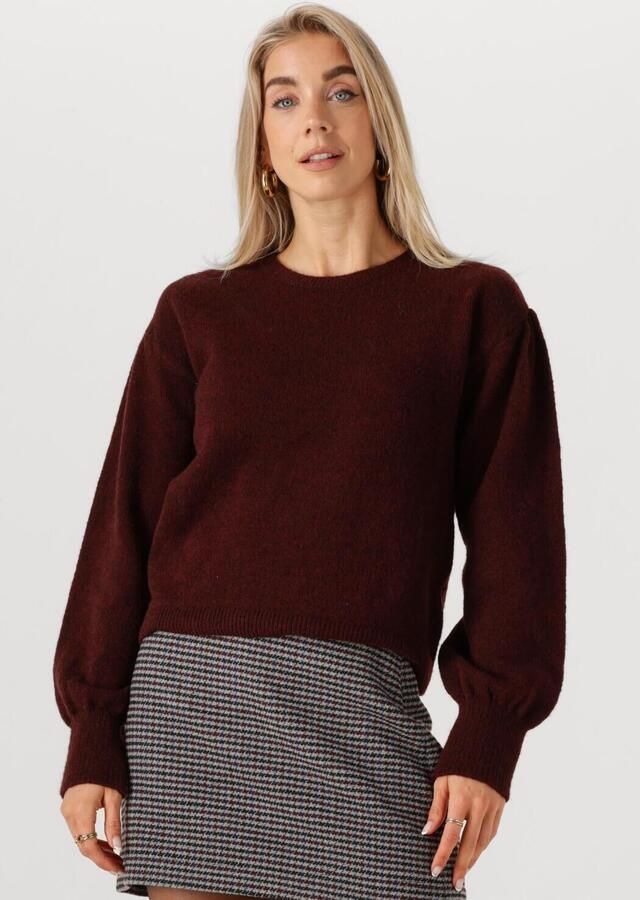 MODSTRÖM Modström Dames Truien & Vesten Patrickmd O-neck Bordeaux - Foto 4
