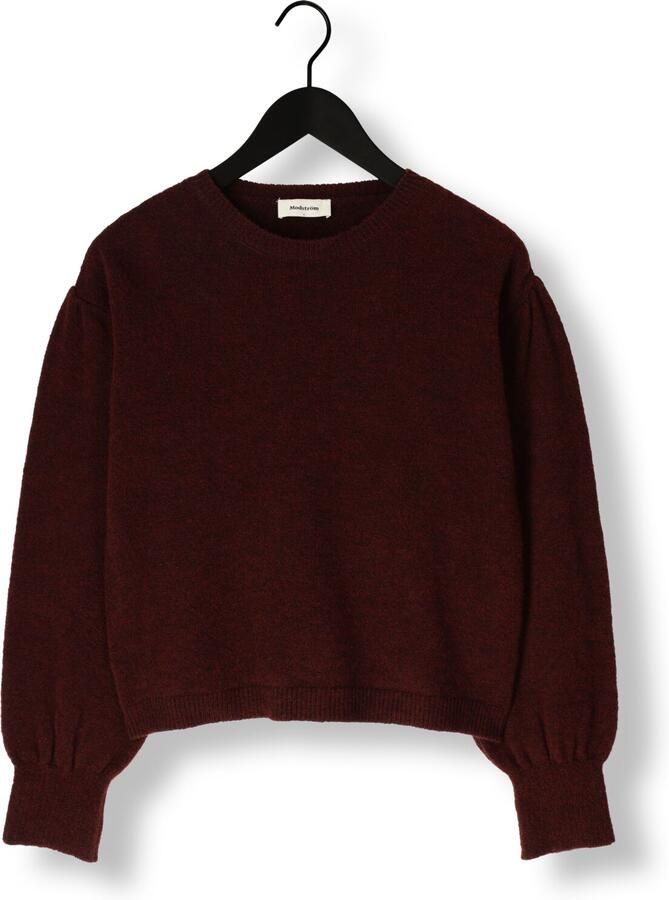 MODSTRÖM Modström Dames Truien & Vesten Patrickmd O-neck Bordeaux